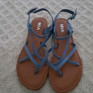 Blue MIA sandals